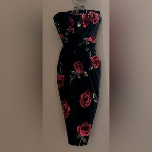 Timeless and sweet Oasis strapless summer dress size 8